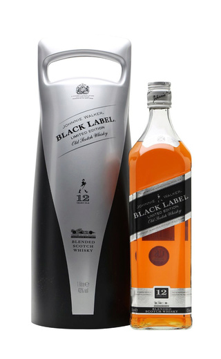 фото виски Johnnie Walker Black Label F1 MKII Pack 0,75 л