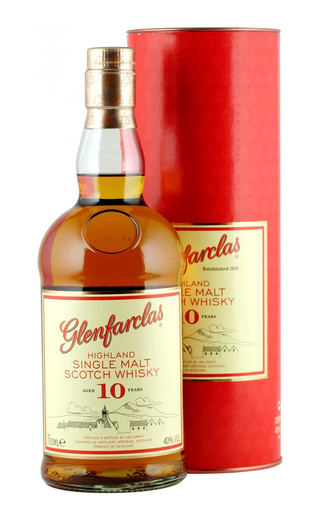 фото виски Glenfarclas Aged 10 Years Old 0,7 л