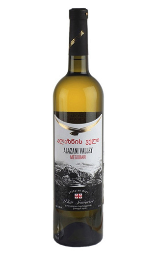 фото вино Megobari Alazani Valley White Semi Sweet 0,75 л