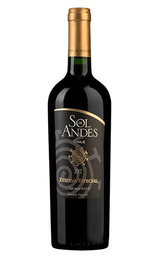 фото вино Santa Camila Sol de Andes Reserva Especial Carmenere 2012 0,75 л