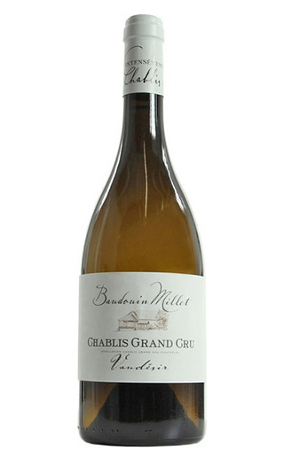 фото вино Domaine Millet Chablis Grand Cru Vaudesir 2016 0,75 л