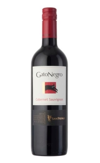 фото вино San Pedro Gato Negro Cabernet Sauvignon 2018 0,75 л