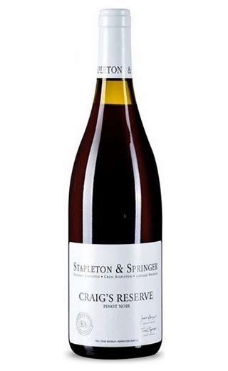 фото вино Stapleton Springer Pinot Noir Craigs Reserve 2016 0,75 л