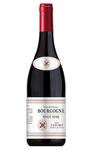 фото вино Francois Martenot Jean Lefort Bourgogne Pinot Noir 2017 0,75 л