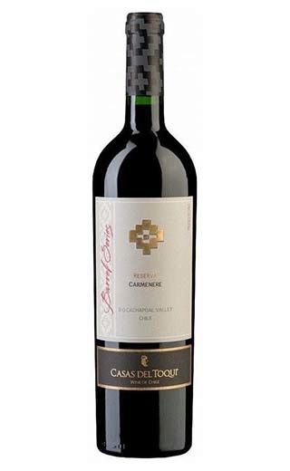 фото вино Casas del Toqui Carmenere Reserva Barrel Series 2015 0,75 л