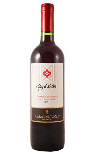 фото вино Casas del Toqui Cabernet Sauvignon Single Estate 2016 0,75 л