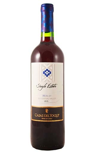 фото вино Casas del Toqui Merlot Single Estate 2016 0,75 л