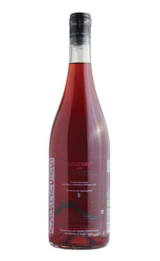 фото органическое вино Frank Cornelissen Susucaru Terre Siciliane Rosso 2017 0,75 л