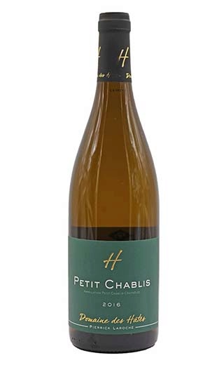 фото вино Domaine des Hates Petit Chablis 2016 0,75 л