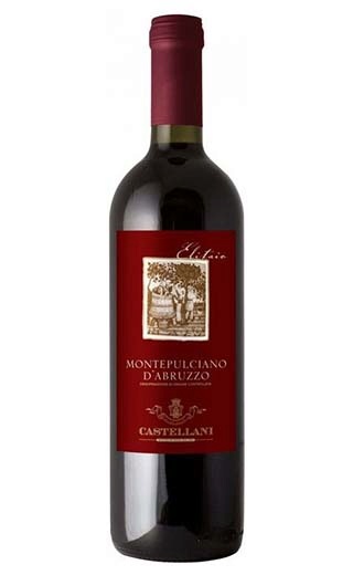 фото вино Castellani Elitaio Montepulciano d’Abruzzo 0,75 л