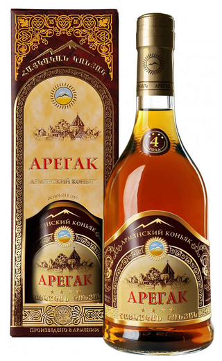 фото коньяк Aregak 4 Years 0,5 л