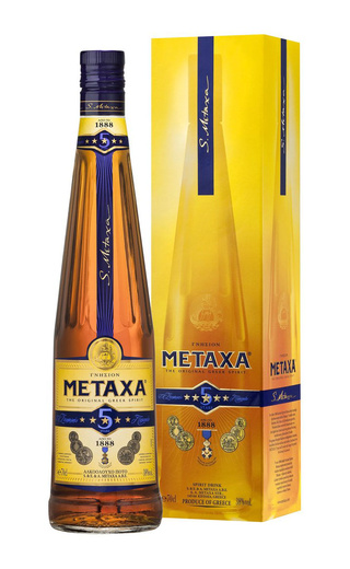 фото бренди Metaxa 5* 0,7 л