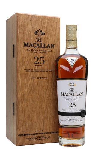 фото виски Macallan Sherry Oak 25 Years Old 0,7 л