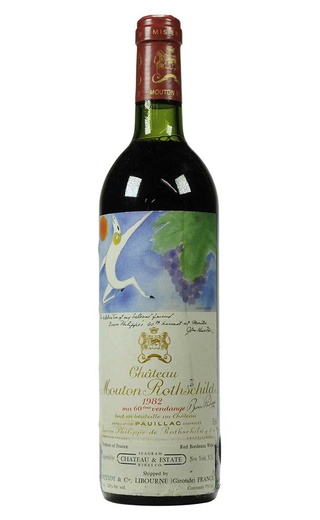 фото вино Chateau Mouton Rothschild Pauillac 1982 0,75 л