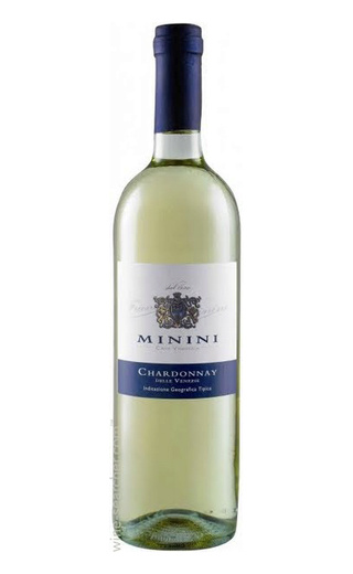 фото вино Cantine Francesco Minini Chardonnay delle Venezie 2017 0,375 л