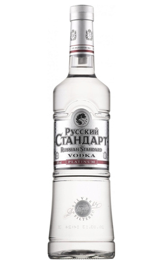 фото водка Russian Standard Platinum 1 л