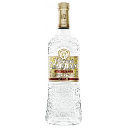 Водка Русский Стандарт Голд цена 0,5 л 1043 руб., купить