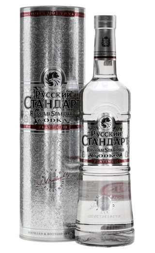 фото водка Russian Standard Platinum 0,7 л