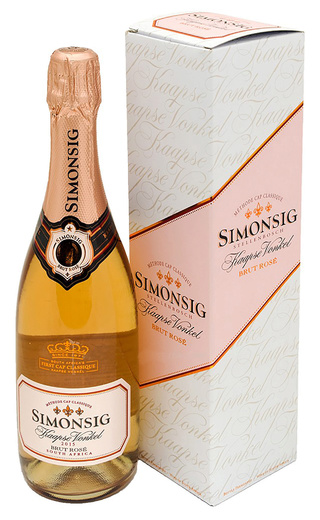 фото игристое вино Simonsig Kaapse Vonkel Brut Rose 2016 0,75 л