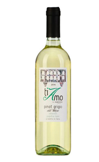 фото вино Ti Amo Pinot Grigio 0,75 л