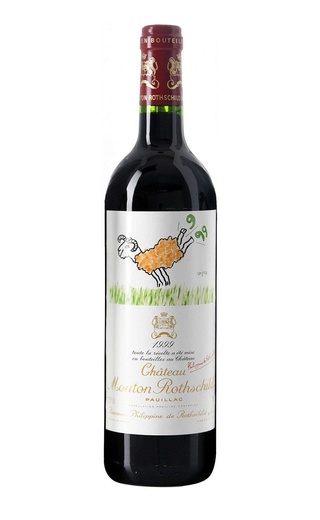 фото вино Chateau Mouton Rothschild Pauillac 1999 0,375 л