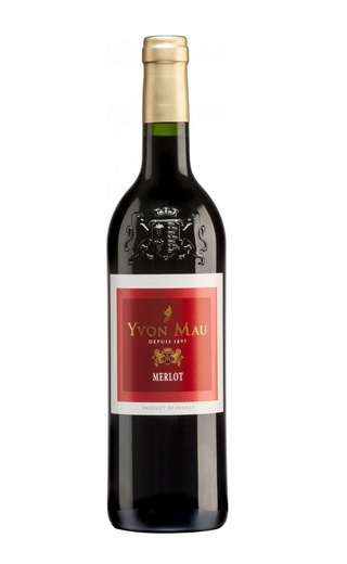 фото вино Yvon Mau Merlot 2017 0,75 л