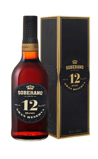 фото бренди Soberano Gran Reserva 12 Years Old 0,7 л