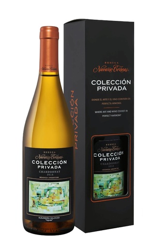 фото вино Navarro Correas Coleccion Privada Chardonnay 2018 0,75 л