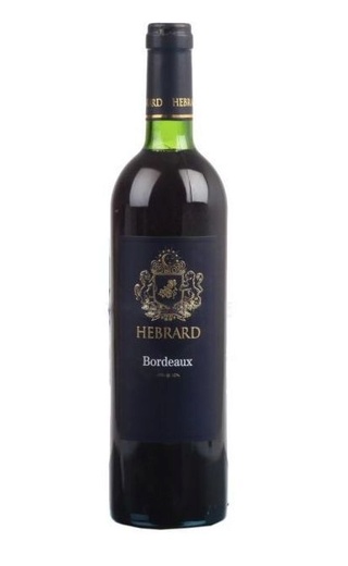 фото вино Hebrard Bordeaux 2016 0,75 л