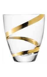 LSA International Malika Grand Tumbler Gold Spiral 2 шт. 0,3 л