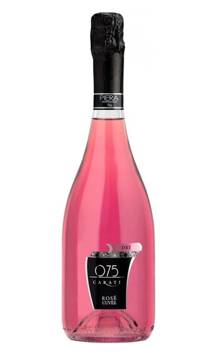 фото игристое вино Piera Martellozzo 075 Carati Rose Cuvee Spumante Dry 0,75 л