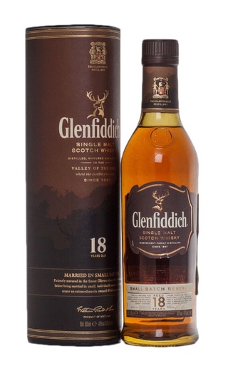 фото виски Glenfiddich 18 Years Old 0,5 л