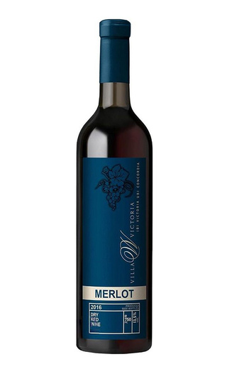 фото вино Villa Viсtoria Merlot Semigorye 2016 0,75 л