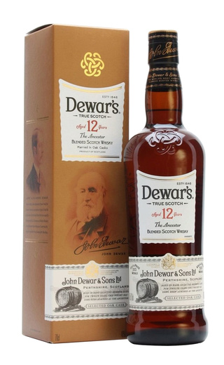 фото виски Dewars 12 Years Old 1 л