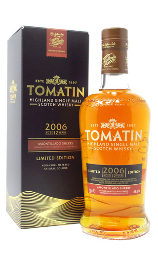 фото виски Tomatin Amontillado Sherry 2006 0,7 л