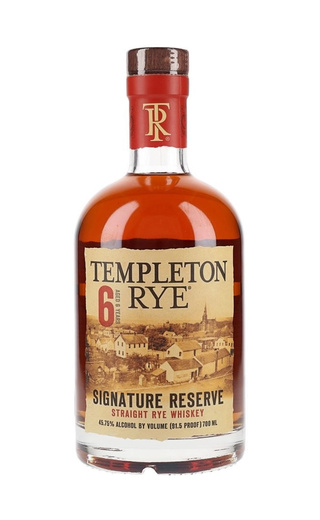 фото виски Templeton Rye Signature Reserve 6 Years Old 0,7 л