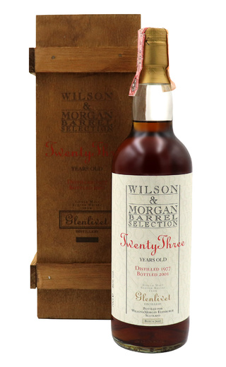 фото виски Wilson and Morgan Glenlivet 1977 0,7 л