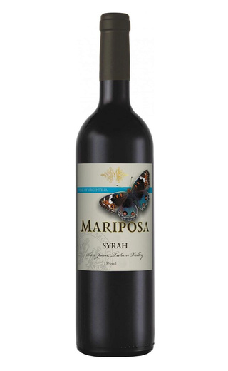 фото вино Mariposa Syrah 2019 0,75 л