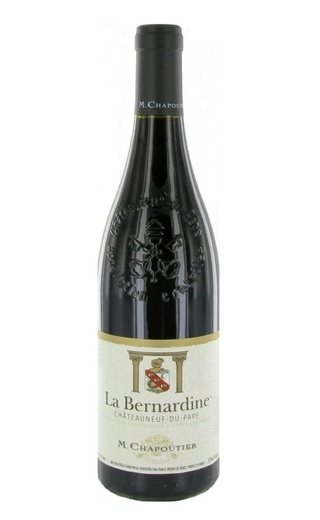 фото вино M. Chapoutier Chateauneuf du Pape La Bernardine Red 2016 0,75 л