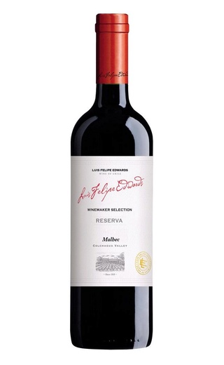 фото вино Luis Felipe Edwards Winemakers Selection Reserva Malbec 2018 0,75 л