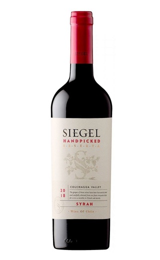 фото вино Siegel Handpicked Reserva Syrah 0,75 л