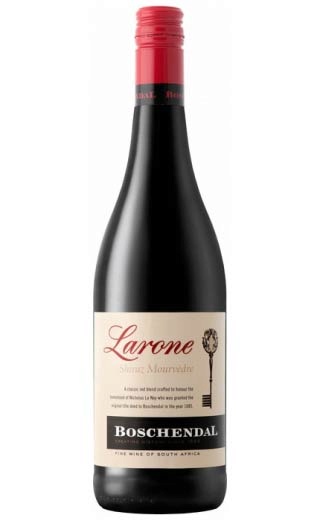 фото вино Boschendal Larone Shiraz Mourvedre 2017 0,75 л