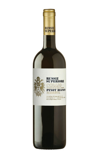 фото вино Russiz Superiore Pinot Bianco 2015 0,75 л