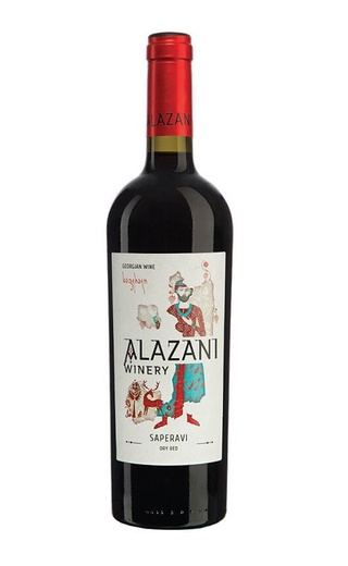 фото вино Alazani Winery Saperavi 2018 0,75 л