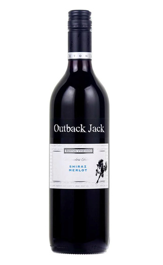 фото вино Berton Vineyard Outback Jack Shiraz Merlot 2016 0,75 л