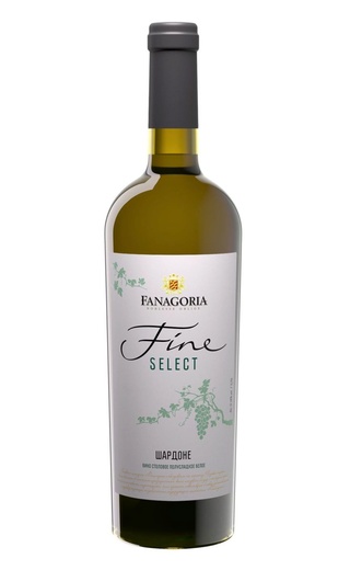 фото вино Fanagoria Fine Select Chardonnay 2018 0,75 л