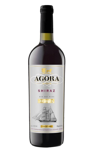 фото вино Agora Yachting Shiraz Reserve 2018 0,75 л