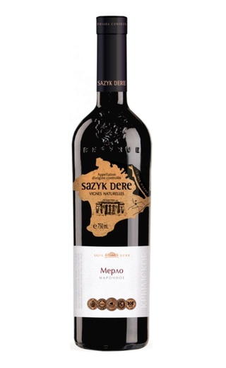 фото вино Driada Sazyk Dere Merlot 2018 0,75 л