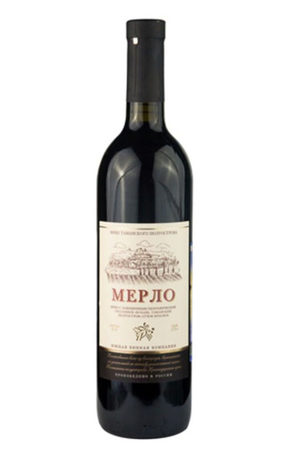 фото вино Yuzhnaya Vinnaya Kompaniya Merlot 0,75 л