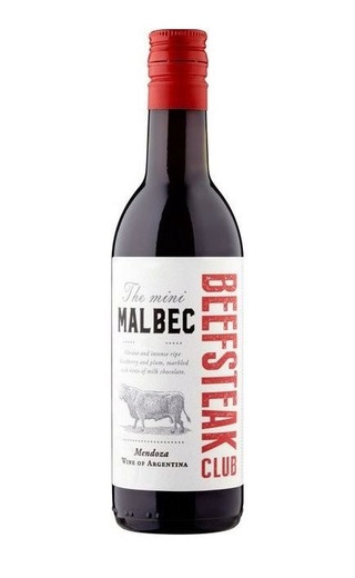 фото вино Beefsteak Club The Mini Malbec 2018 0,187 л